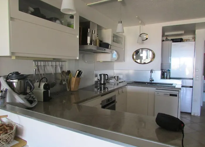 T3 Spacieux Face Mer, Climatise, Pour 4-6 Pers Avec Parking - Fr-1-803-3 Le Lavandou